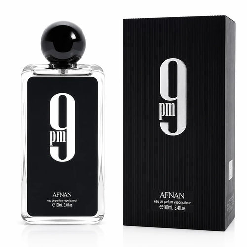Afnan 9 PM Eau de Parfum for Men 100 mL / 3.4 fl oz – Brand New