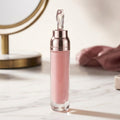 Luxury Pink Facial Serum in Glass Dropper Bottle