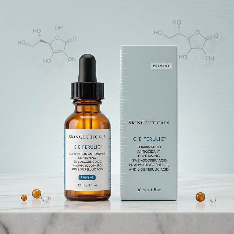 SkinCeuticals CE Ferulic Serum 15% Vitamin C 1oz –Fresh not Oxidized New (Real)
