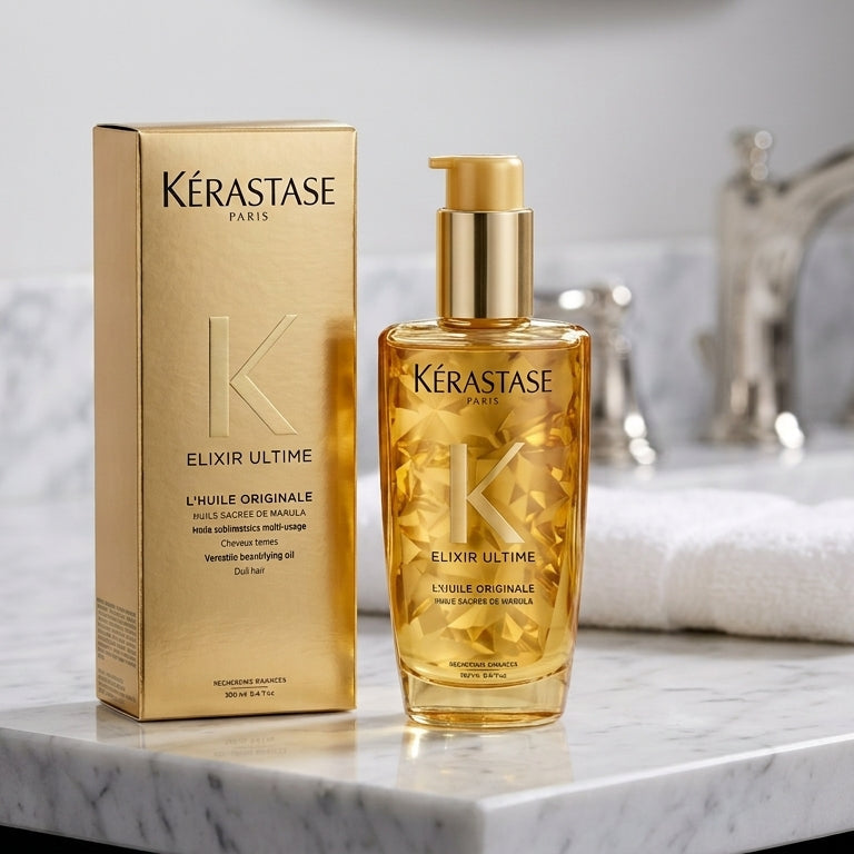 Title: Kérastase Elixir Ultime L’Huile Originale Hair Oil 100ml – Nourishing Hair Oil New