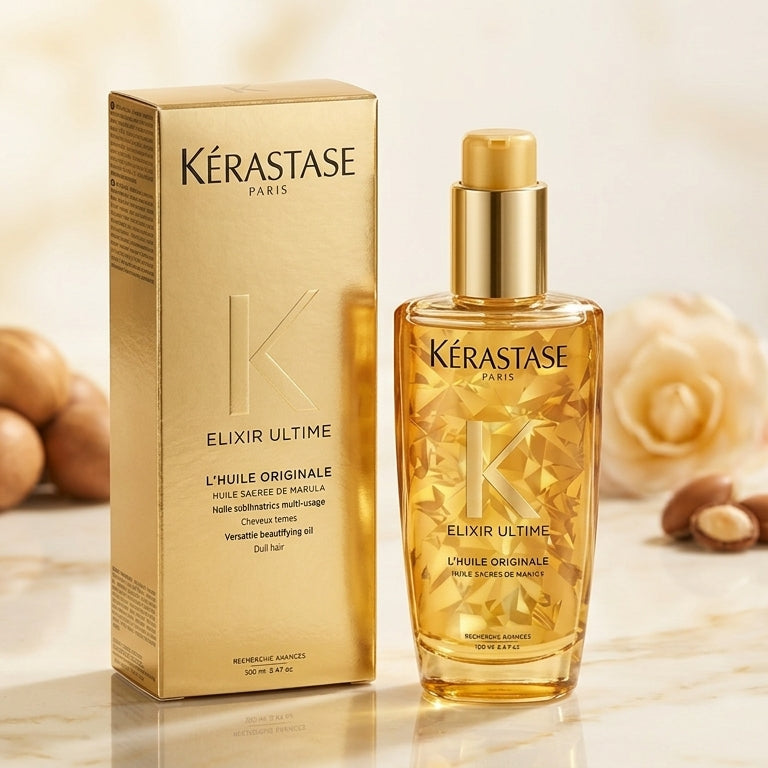 Title: Kérastase Elixir Ultime L’Huile Originale Hair Oil 100ml – Nourishing Hair Oil New
