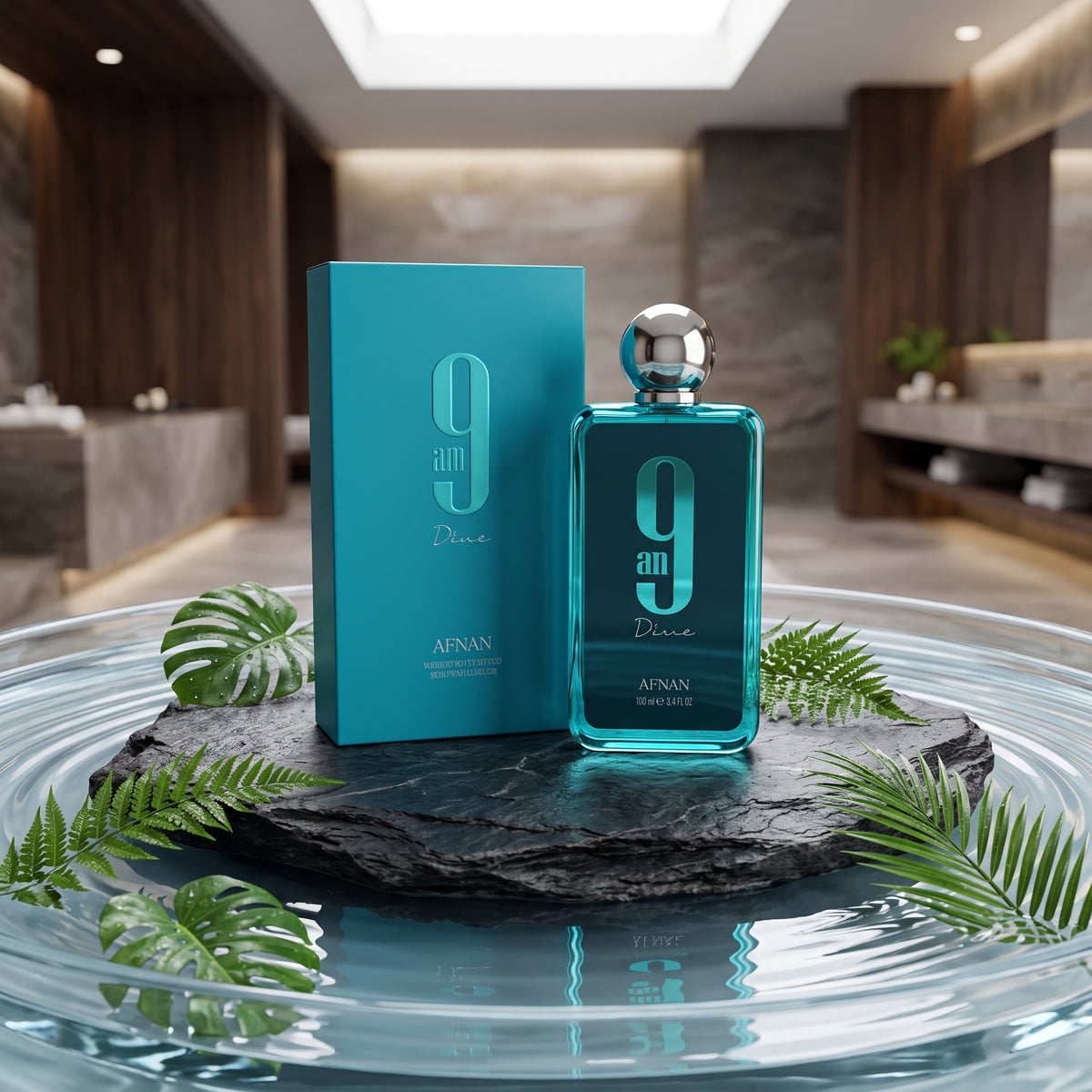 Afnan 9AM Dive Eau de Parfum 100ml / 3.4 oz Men’s Fragrance Spray New
