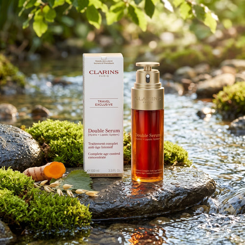 Clarins Double Serum Anti-Aging Treatment – 3.3 oz (100ml)