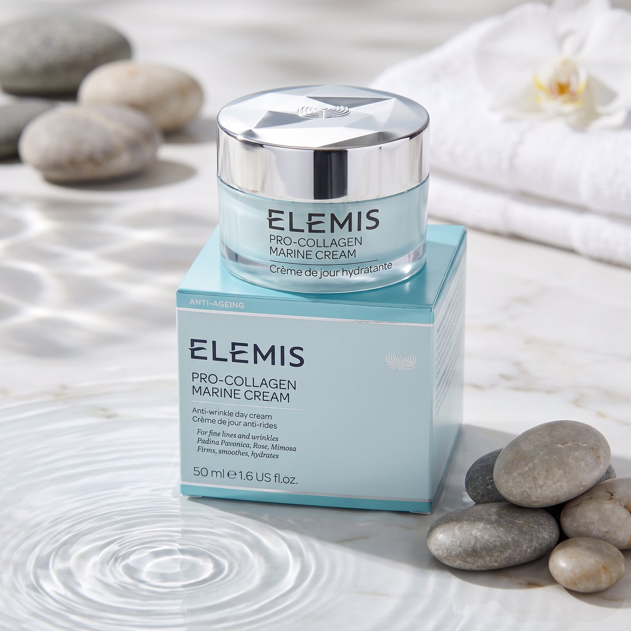 ELEMIS Pro-Collagen Marine Cream Anti-Wrinkle Hydrating Day Cream 50ml 1.6oz New