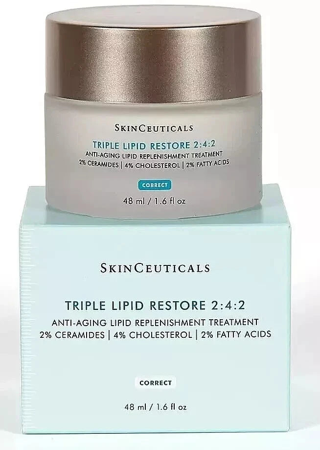 SkinCeuticals Triple Lipid Restore 2:4:2 Face Cream 1.6 oz / 48ml – New & Sealed