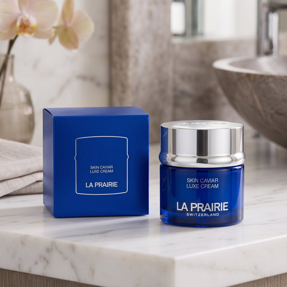 La Prairie Skin Caviar Luxe Cream 1.7 oz / 50ml Luxury Anti-Aging Face Cream New