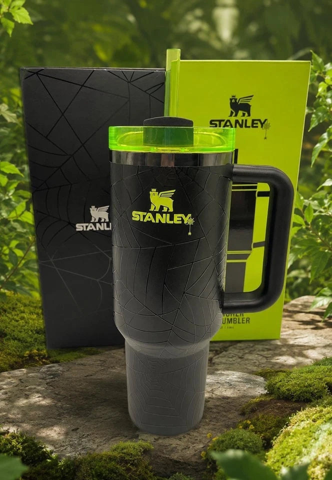 Stanley Halloween Web Glow H2.0 40oz Tumbler Limited Edition- New Fast Shipping
